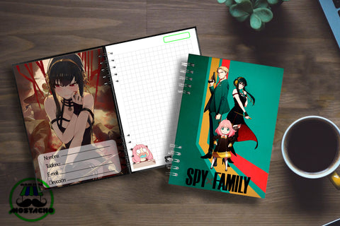 Cuaderno Spy x Family